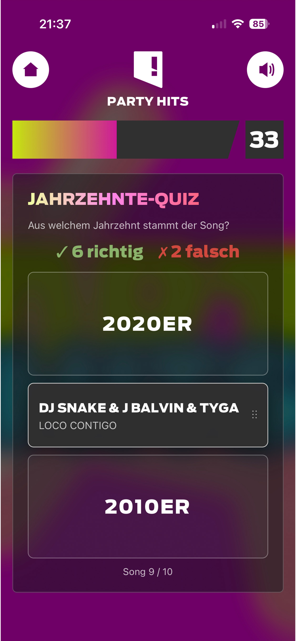Hit Quiz Screenshot 1